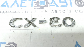 Эмблема надпись CX-30 двери багажника Mazda CX-30 20-21