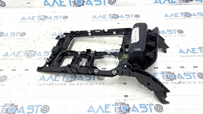 Накладка центральной консоли Ford Fusion mk5 17-20 в сборе, царапины