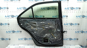Дверь в сборе задняя левая Toyota Camry v40 графит 1G3, тычки, царапина на молдинге