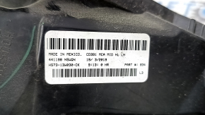 Фара передняя левая Ford Fusion mk5 17-20 галоген, с блоком DRL, скол, царапины