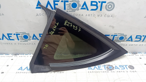 Форточка глухое стекло задняя левая Tesla Model Y 20-25 черный молдинг, царапины, вмятости