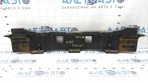 Абсорбер переднего бампера Toyota Camry v40 07-09 сломаны направляющие, примят