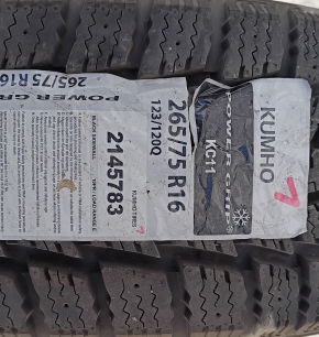 Шина R16 265/75 KUMHO POWERGRIP KC11 2012 всесезонная 11мм