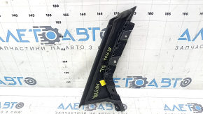Накладка двери боковая задняя левая Ford Fusion mk5 13-20 зад, черный глянец, царапины