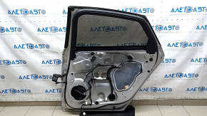 Дверь в сборе задняя правая Ford Fusion mk5 13-20 серебро UX, тычка
