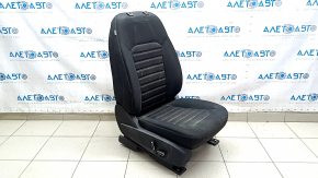 Scaun pasager Ford Fusion mk5 17-20 fără airbag, electric, material textil negru, curățabil chimic