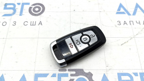 Ключ smart Ford Fusion mk5 17-20 4 кнопки, без автозапуска. потерт