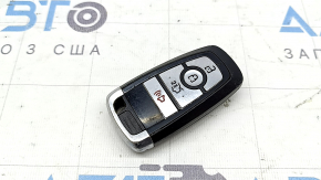Ключ smart Ford Fusion mk5 17-20 4 кнопки, без автозапуска. потерт