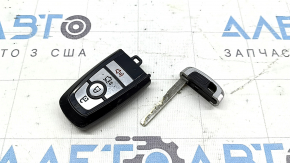 Ключ smart Ford Fusion mk5 17-20 4 кнопки, без автозапуска. потерт