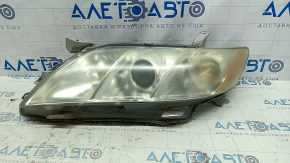 Фара передняя левая Toyota Camry v40 07-09 галоген, под полировку