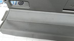 Полка задняя со шторкой Toyota Camry v40 серая, со стоп сигналом, под чистку, побелел пластик