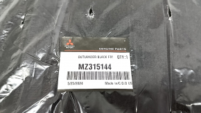 Комплект ковриков салона ткань Mitsubishi Outlander 22-26 черная, под 3 ряда