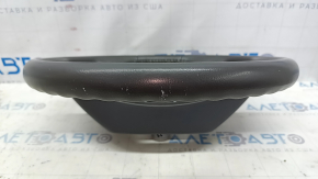 Руль голый Toyota Camry v40 кожа, серый, без кнопок, без управления круизом, царапины, потерт