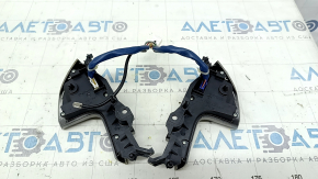 Кнопки управления на руле Toyota Camry v40 3.5 с управлением телефона, потерта