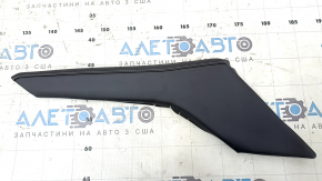 Ornamente laterale consolă centrală dreapta sus Mitsubishi Outlander 22-25 piele neagră, decojită