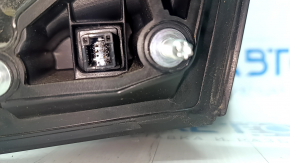Зеркало боковое правое в сборе Toyota Camry v40 usa 5 пинов, графит 1G3, притерто
