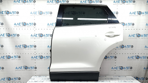 Дверь в сборе задняя левая Mazda CX-9 16-23 тонировка, белый 25D, тычки, под щторку