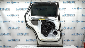 Дверь в сборе задняя левая Mazda CX-9 16-23 тонировка, белый 25D, тычки, под щторку
