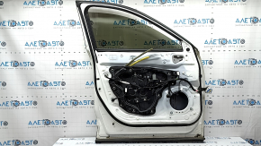 Дверь в сборе передняя левая Mazda CX-9 16-23 keyless, триплекс, белый 25D, тычки