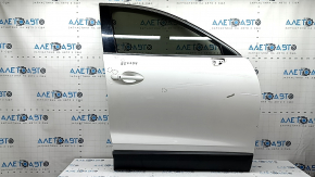 Дверь в сборе передняя правая Mazda CX-9 16-23 keyless, триплекс, белый 25D, тычки