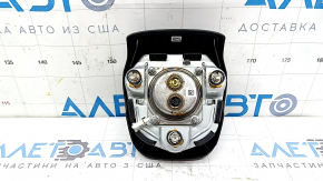 Подушка безопасности airbag в руль водительская Mitsubishi Outlander 22-26 черная, ржавый пиропатрон