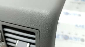 Накладка центральной консоли задняя Toyota Camry v40 серая, с дефлектором, царапины