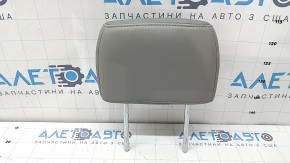 Подголовник 2 ряда правый Toyota Camry v40 кожа серый, под регулируемую спинку