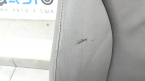 Scaun pasager Toyota Camry v40 07-09 cu airbag, piele gri, electric, încălzit, crăpat, curățat chimic, lovit, plastic albit, zgârieturi