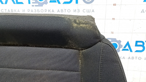 Scaune spate, rândul 2, partea inferioară Ford Edge 15-24, material textil negru, curățabil chimic