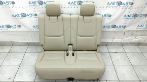 Scaune spate, rândul 3, Mazda CX-9 16-19, piele, bej, lovită, pentru curățare