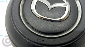 Подушка безопасности airbag в руль водительская Mazda CX-9 16-23 царапины, полез хром