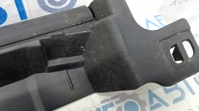 Накладка порога с уплотнителем левая Mazda CX-9 16-23 структура, царапины, примята, сломаны крепления, потерта