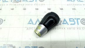 Ручка КПП Mazda CX-9 16-23 кожа черная, царапины, потерта