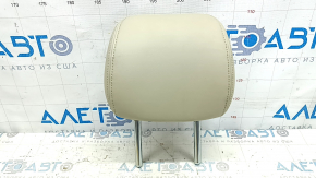 Подголовник 2 ряда левый Mazda CX-9 16-23 кожа бежевая, царапины, под чистку
