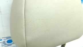 Подголовник 2 ряда левый Mazda CX-9 16-23 кожа бежевая, царапины, под чистку