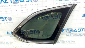 Форточка глухое стекло задняя правая Mazda CX-9 16-23 хром царапины на хроме
