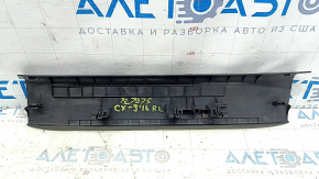 Накладка порога задняя левая Mazda CX-9 16-23 черная, царапины