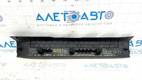 Накладка порога передняя левая Mazda CX-9 16-23 черная, царапины