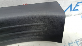 Накладка порога передняя левая Mazda CX-9 16-23 черная, царапины