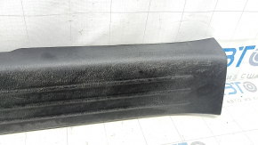 Накладка порога передняя правая Mazda CX-9 16-23 черная, царапины
