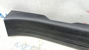 Накладка порога передняя правая Mazda CX-9 16-23 черная, царапины
