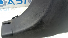 Накладка центральной стойки нижняя левая Mazda CX-9 16-23 черная, царапины