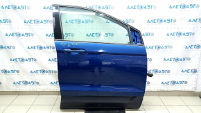 Дверь в сборе передняя правая Ford Edge 15-24 синий B3, keyless