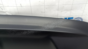 Накладка губы заднего бампера Ford Edge 19-24 черная, без фаркопа, потерта