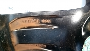 Диск колесный R18 8Jx18H2 ET53 Porsche Cayenne 958 11-14 черный, легкая бордюрка