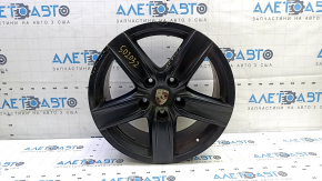 Диск колесный R18 8Jx18H2 ET53 Porsche Cayenne 958 11-14 черный, легкая бордюрка