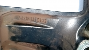 Диск колесный R18 8Jx18H2 ET53 Porsche Cayenne 958 11-14 черный, легкая бордюрка