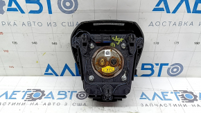 Подушка безопасности airbag в руль водительская Ford Edge 19-24 черная, дефект хрома