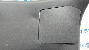 Ornament inferior portbagaj Mazda CX-9 16-23 negru, cu mâner, zgârieturi, îndoit, ruperea suportului bujiei