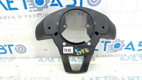Накладка руля задняя Mazda CX-9 16-23 черная структура